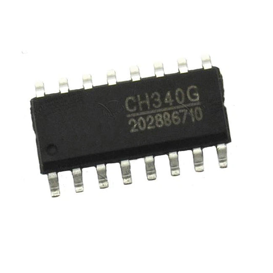 CH340G – USB naar Serieel (UART) Converter | SOP-16 | 2 Mbps