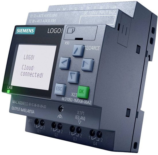Siemens LOGO! 230RCE – Modulaire PLC met Display en Ethernet (8DI / 4DO)