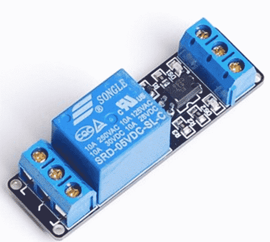 5V 1-Kanaals Relaismodule – 10A | Songle SRD-05VDC-SL-C