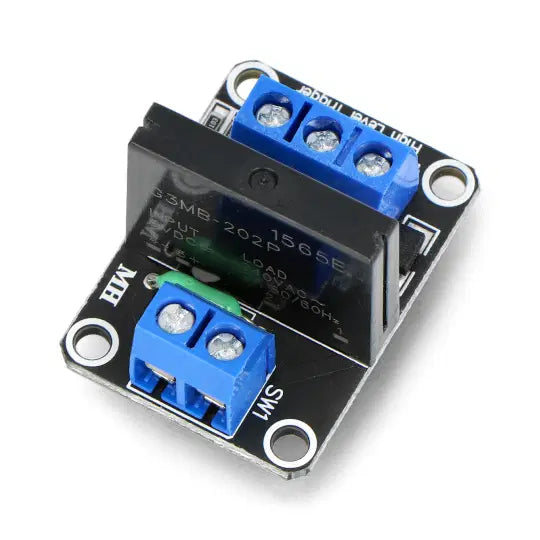 Solid State Relais (SSR) – 5V Ingang, 240V AC Uitgang, 2A
