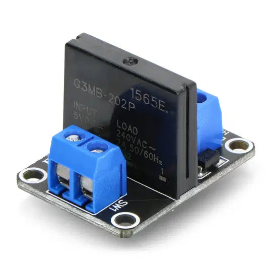 Solid State Relais (SSR) – 5V Ingang, 240V AC Uitgang, 2A
